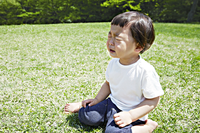 気持ちの切り替えが苦手な息子は、私の腕を掴み「助けて…」とのタイトル画像