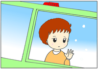 自閉症の息子は、他人に興味がないと思ってた。ある運転手さんとのお別れで…のタイトル画像