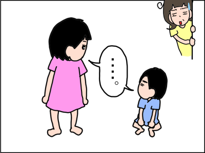 これって仲良しきょうだい?娘のマイペースな可愛がり方のタイトル画像
