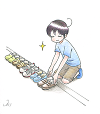 並べる、揃える、しっかり閉じる。「こだわり」の強い息子からの無茶なお願い、それは…のタイトル画像