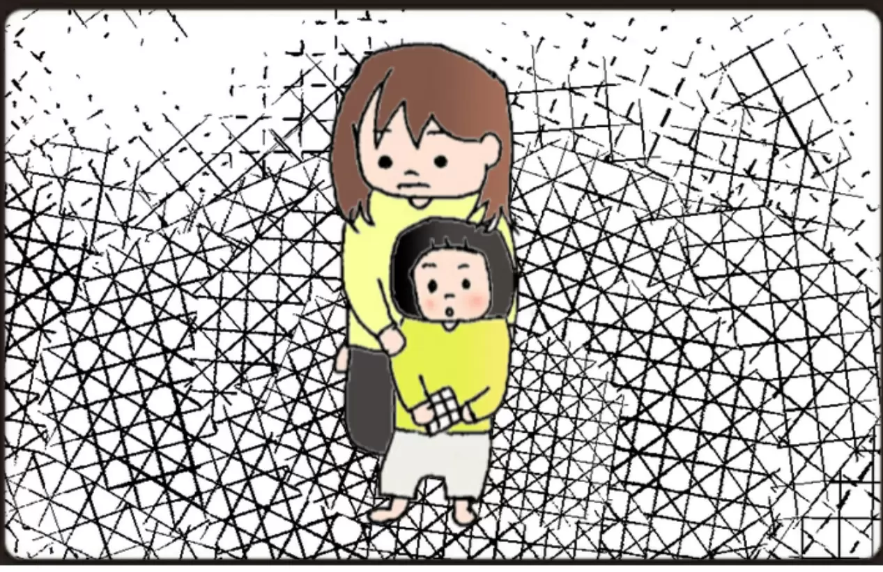 親子の様子