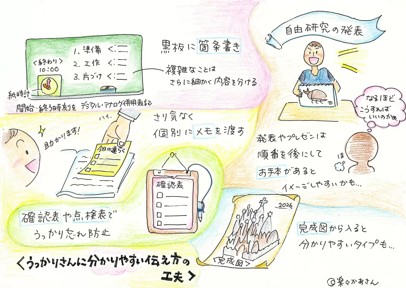 うっかりさん」のクリエイティブな魅力を引き出す、接し方と工夫のポイント【LITALICO発達ナビ】