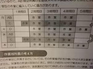 時間割