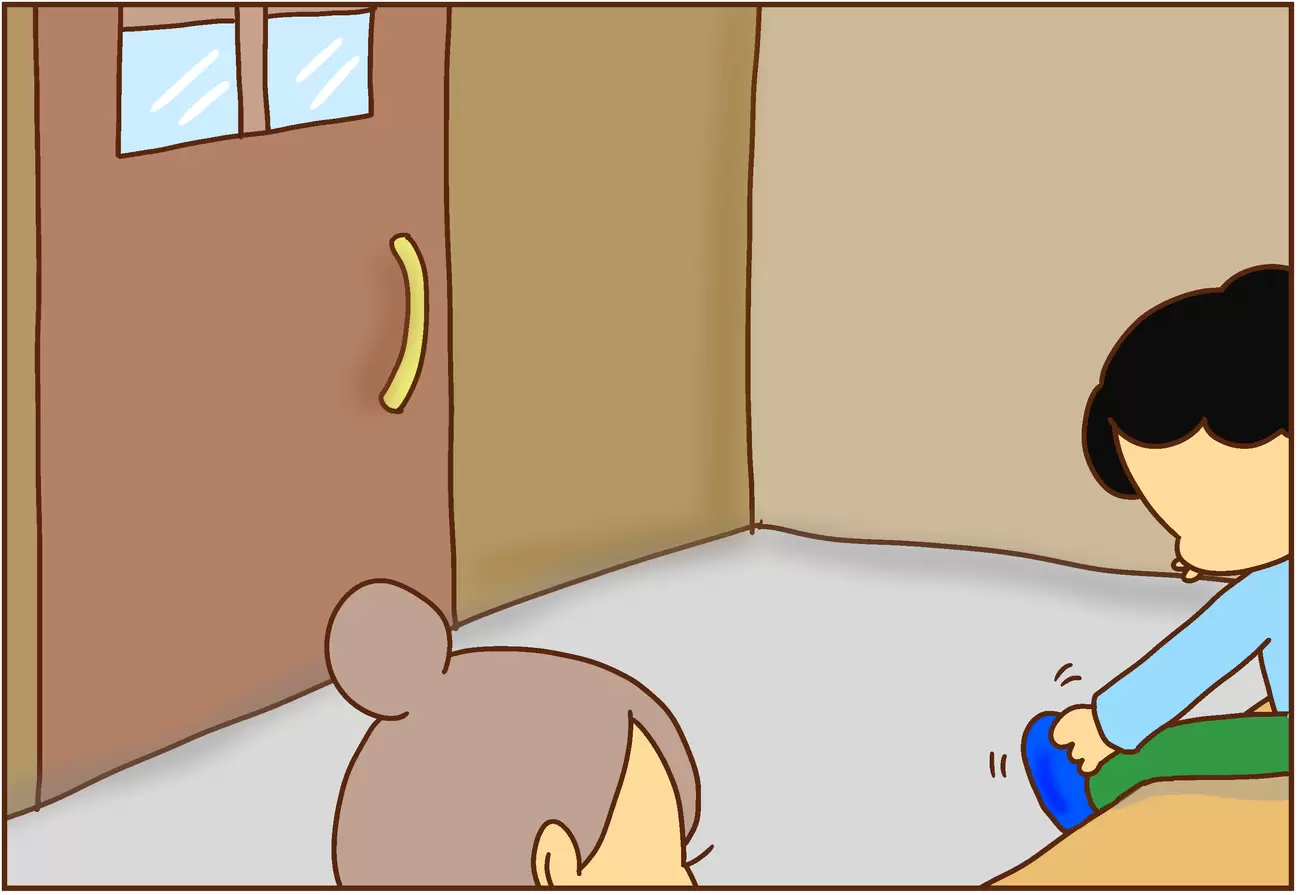 うんうん、靴を履いて…と。