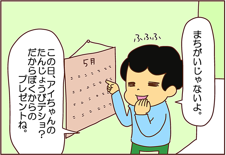 お兄ちゃんのスゴイ発想力 弟にはヒ ミ ツの誕生日プレゼント作戦 Litalico発達ナビ