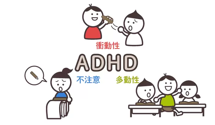 Adhdの3つの特性と診断タイプや困りごとついて イラストでadhdを分かりやすくご紹介 専門家監修 Litalico発達ナビ