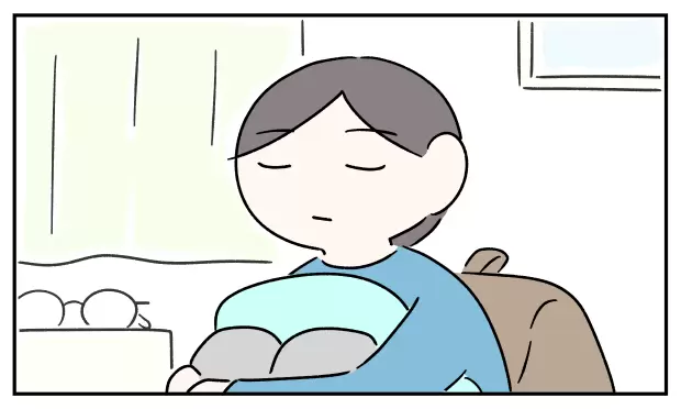 落ち着ける場所で過ごします