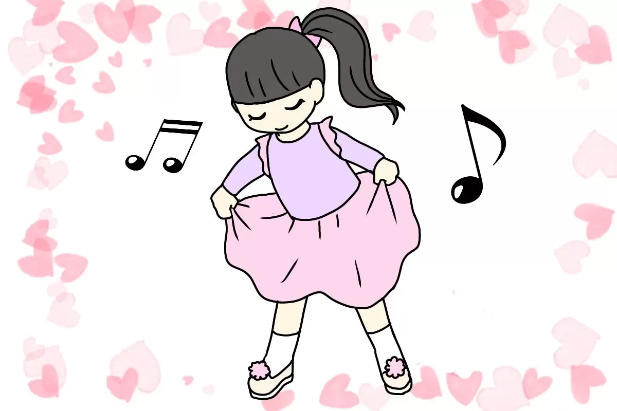 おしゃれを楽しむ様子