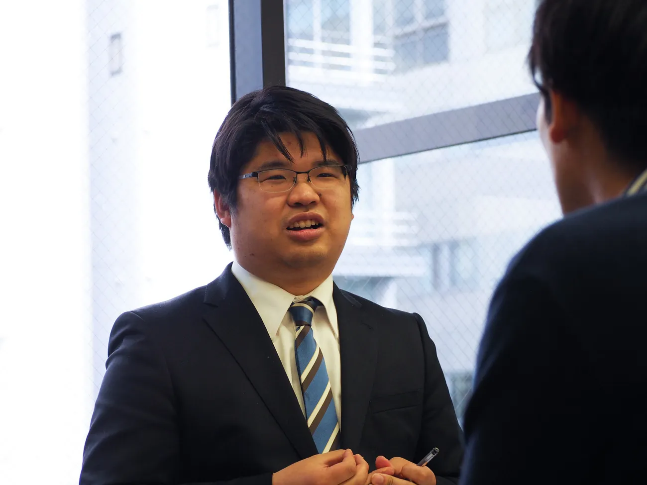現在就職活動中だという古橋和弘さん（28）