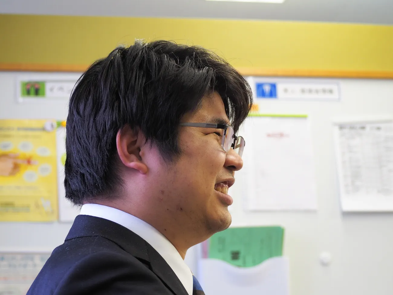 現在就職活動中だという古橋和弘さん（28）