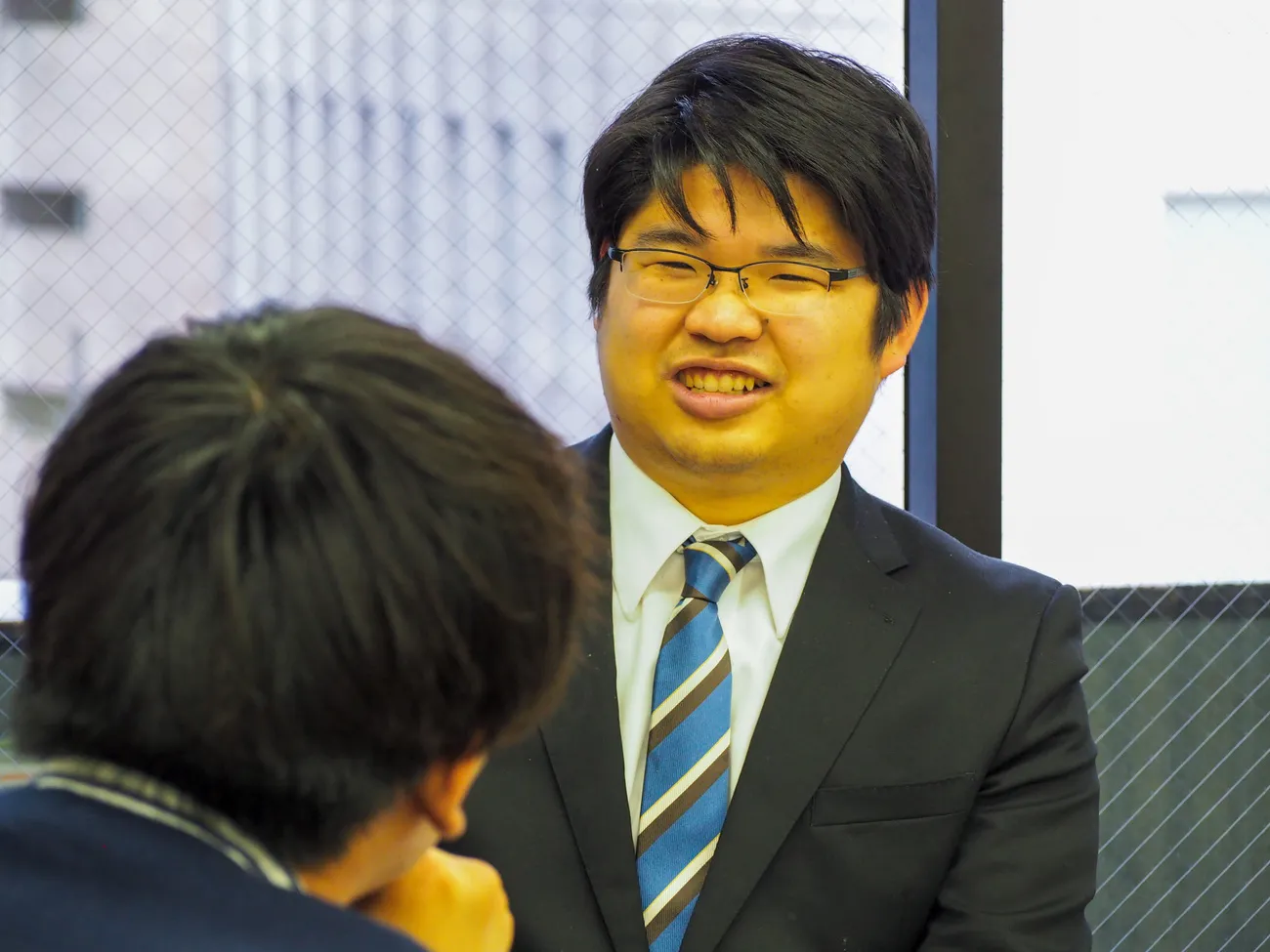 現在就職活動中だという古橋和弘さん（28）