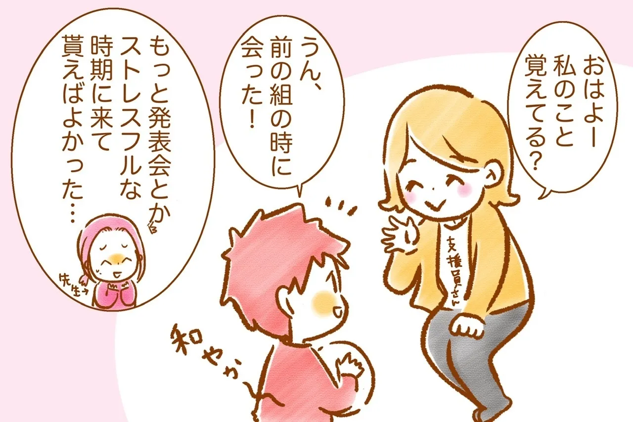 この日も落ち着いていたむっくん