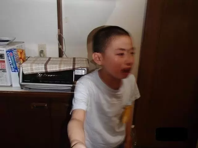 癇癪をおこす息子