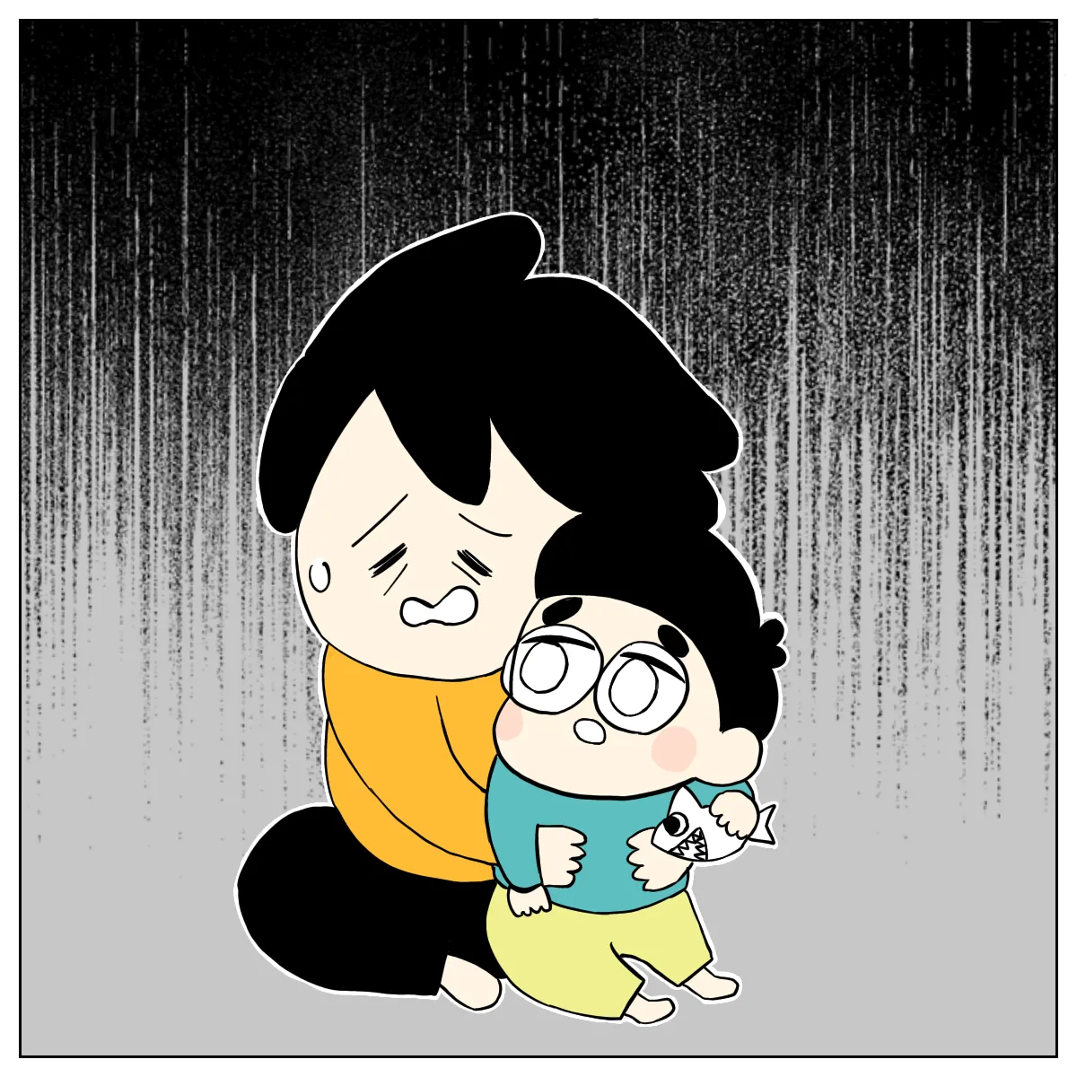 2歳を過ぎてもしゃべらない息子を抱きしめて「もしかしたら発達障害かも!?」と周囲に伝えることを悩む母