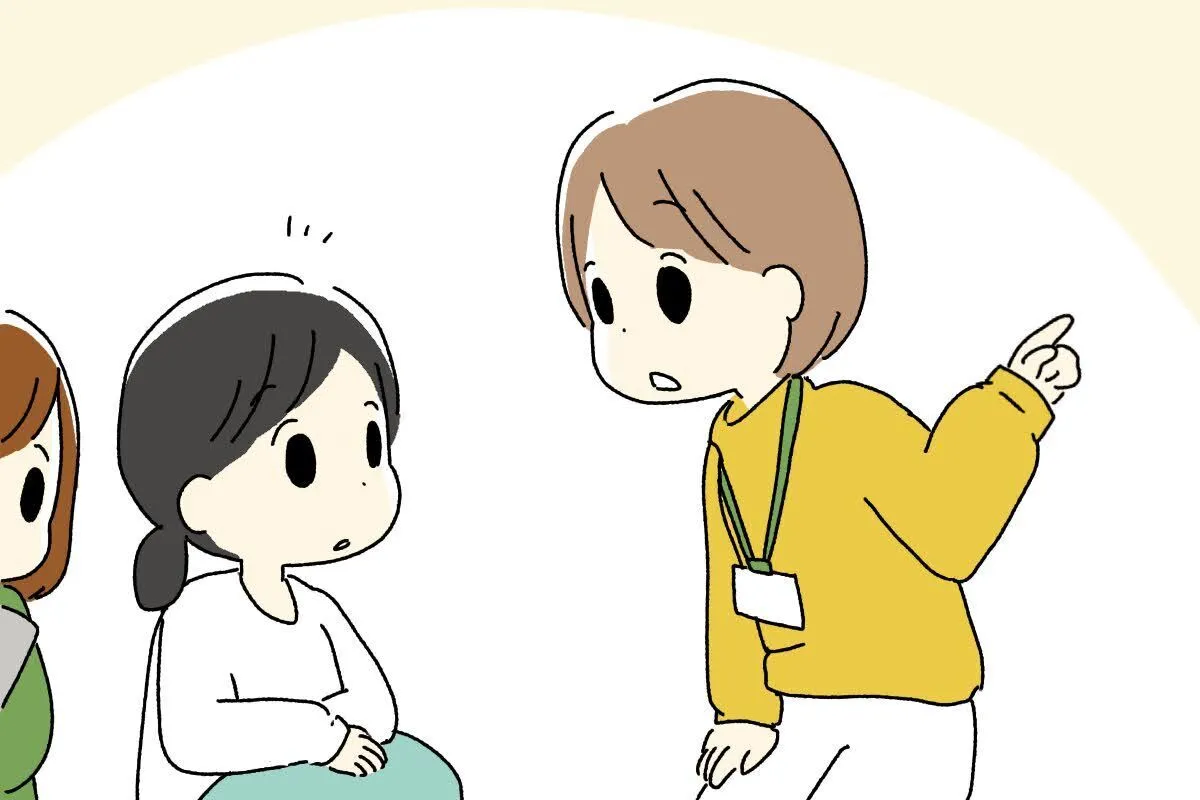 待合室で娘の帰りを待っていると先生から「お子さんが泣いてしまい、先に進めなくなっている」と言われました。