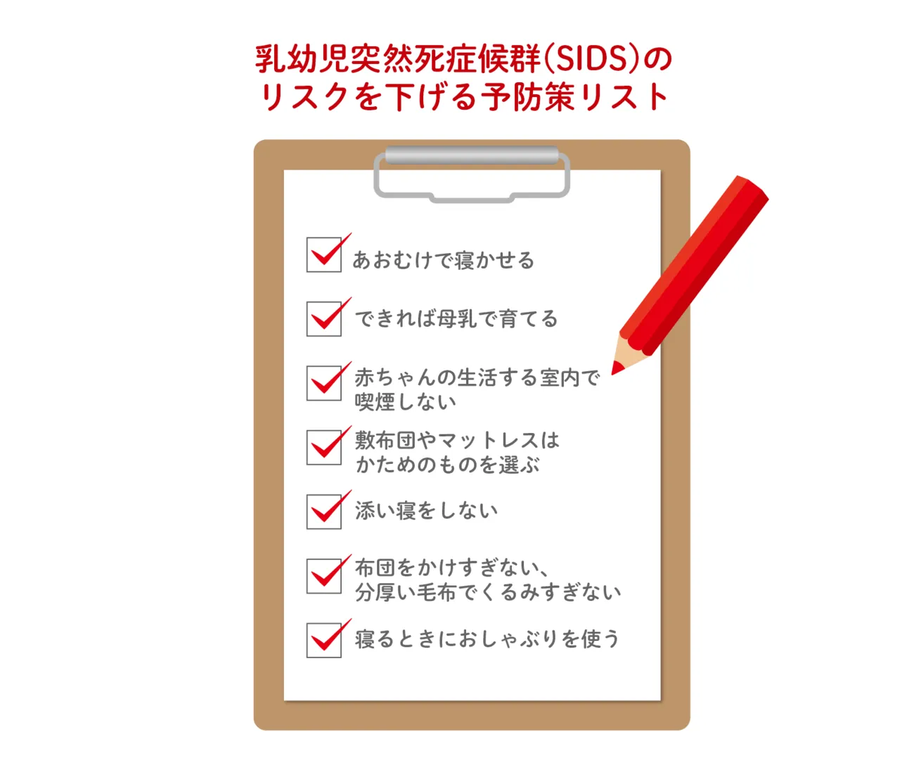 乳幼児突然死症候群（SIDS）とは。前兆や原因はある？起こり