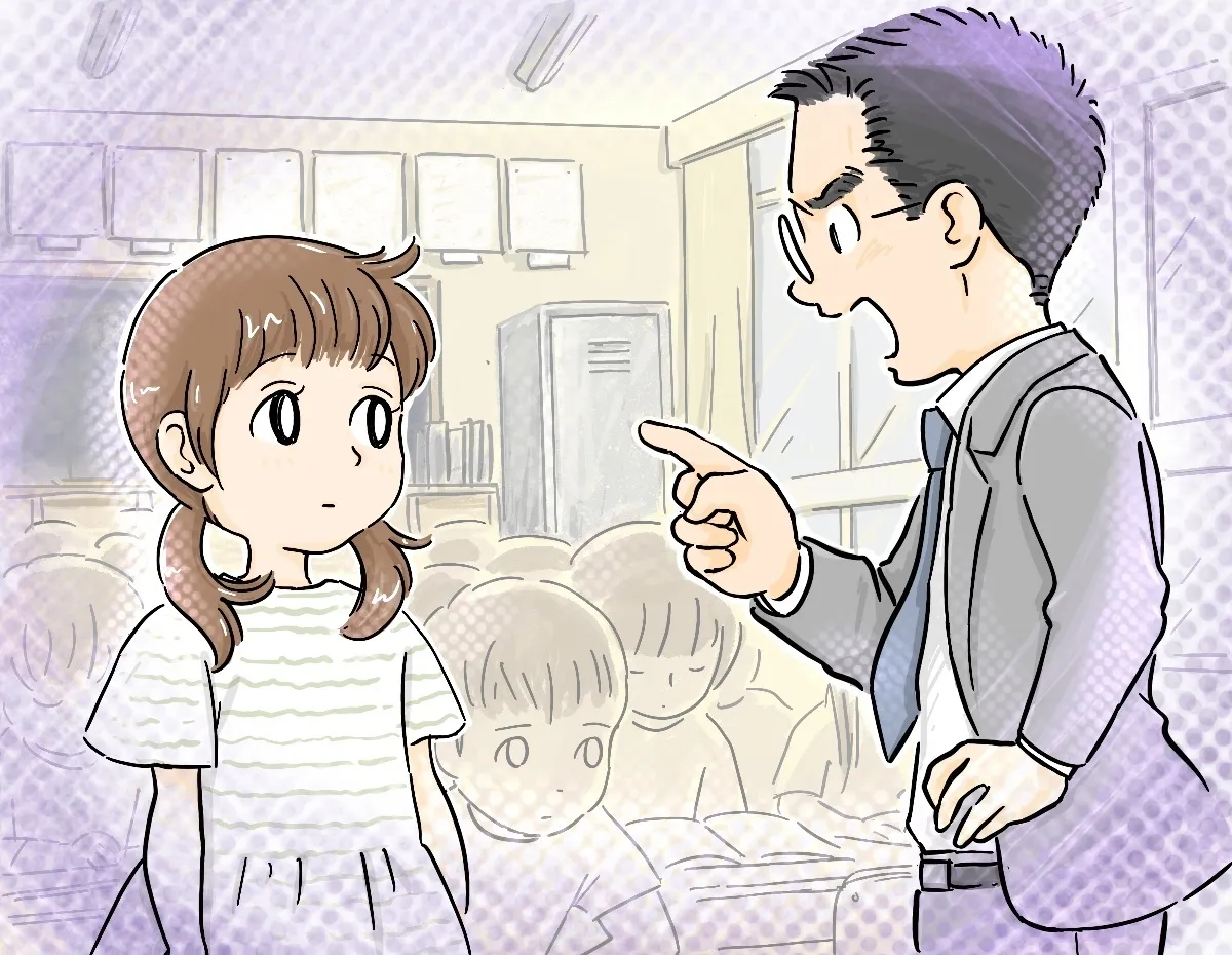 私は先生にすごく怒られましたが当時の私は「面白いのになんで怒られたんだろう？」と怒られている理由が分かりませんでした。