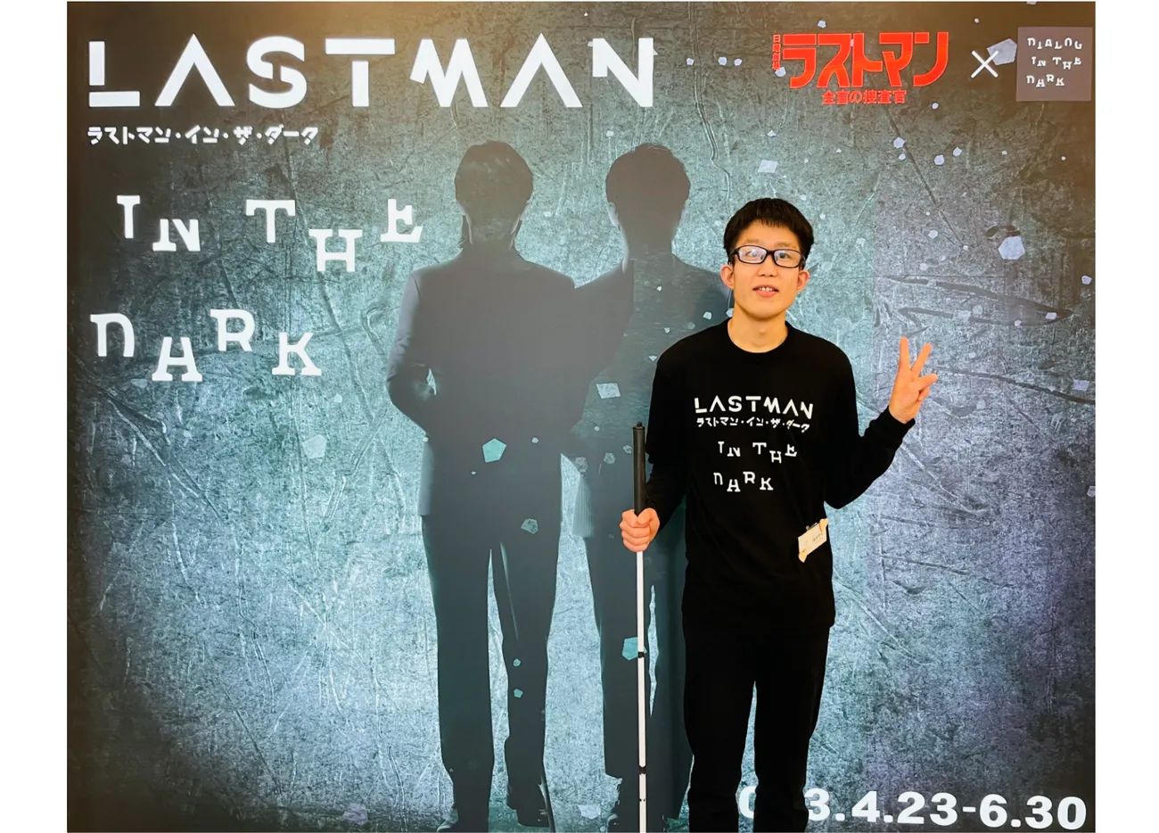 スペシャルコラボイベント『ラストマン・イン・ザ・ダーク』でバディー(アテンド)を務める、はなやんさん