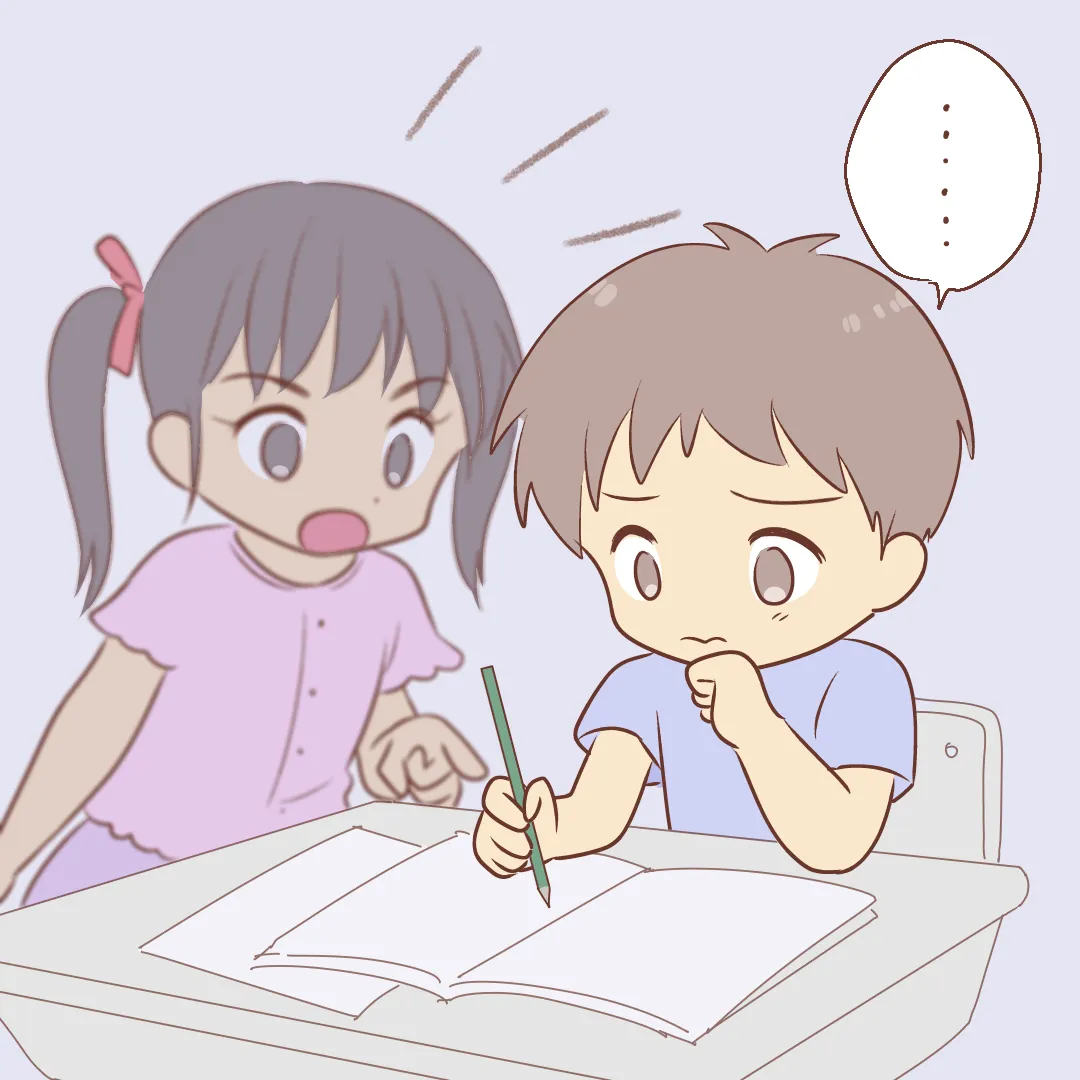 授業についていけない長男に、隣の席の女の子が勉強を教えてくれたそうなのですが、長男は女の子の言い方がきついと感じたようで、学校に行くのを嫌がるようになり、入学1ヶ月で登校渋りがはじまってしまいました。