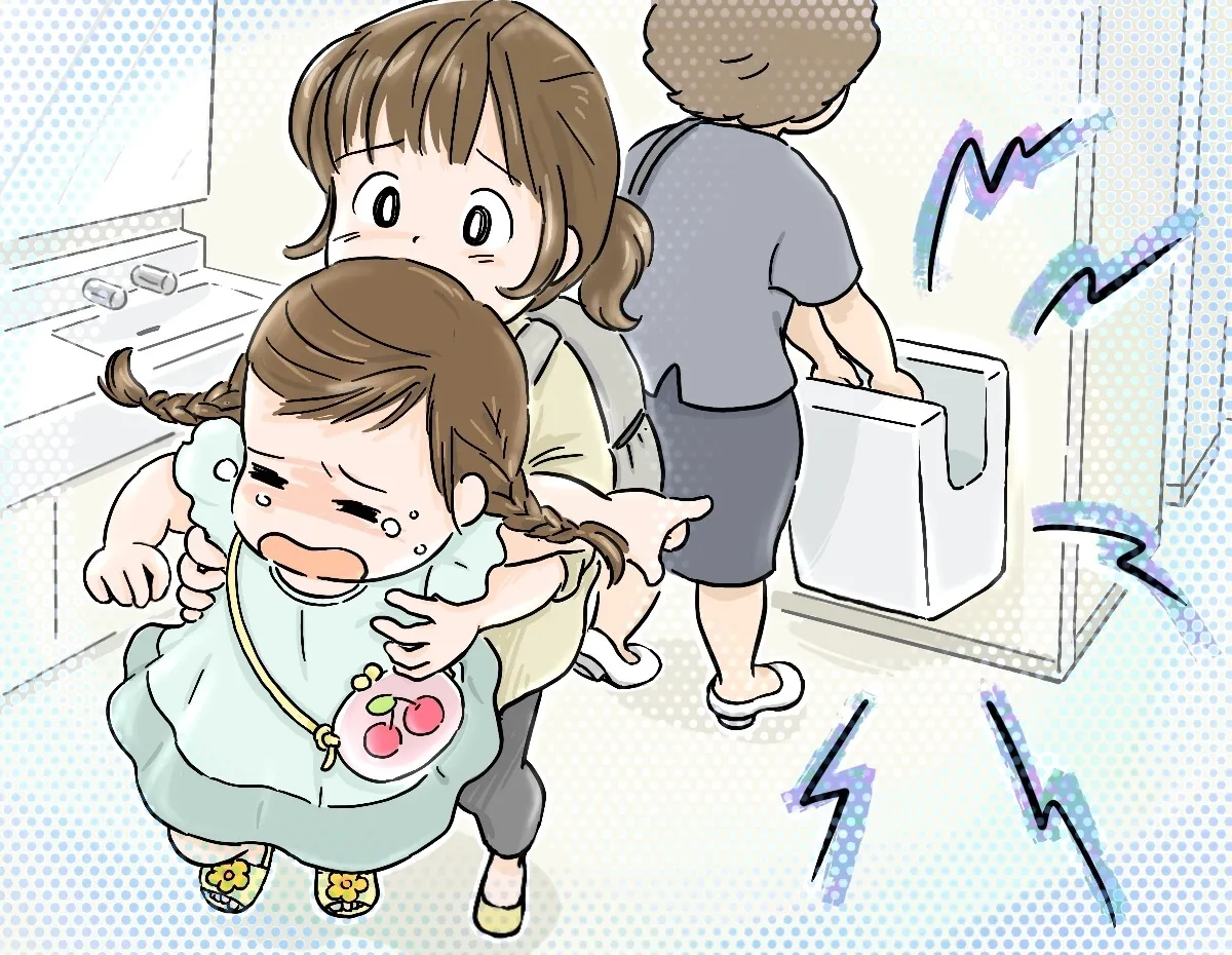 ハンドドライヤーの音が苦手でトイレに行けない自閉症の娘