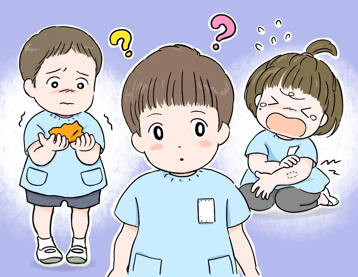 お友達に噛みついてしまったり、お友達が作ったものを壊してしまったり、息子が周りに迷惑をかけることが増えていってしまいました……