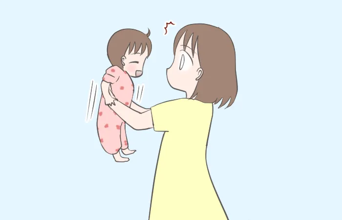 友達の赤ちゃんを抱っこして驚き！　息子と全然感触が違う……。