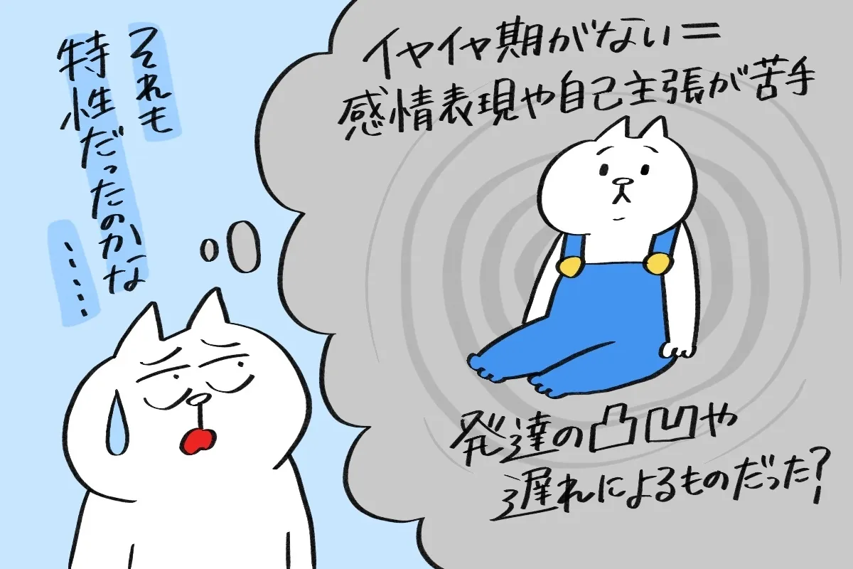 長男のイヤイヤ期がなかったことと、発達の凸凹や遅れは関係があったのだろうか?