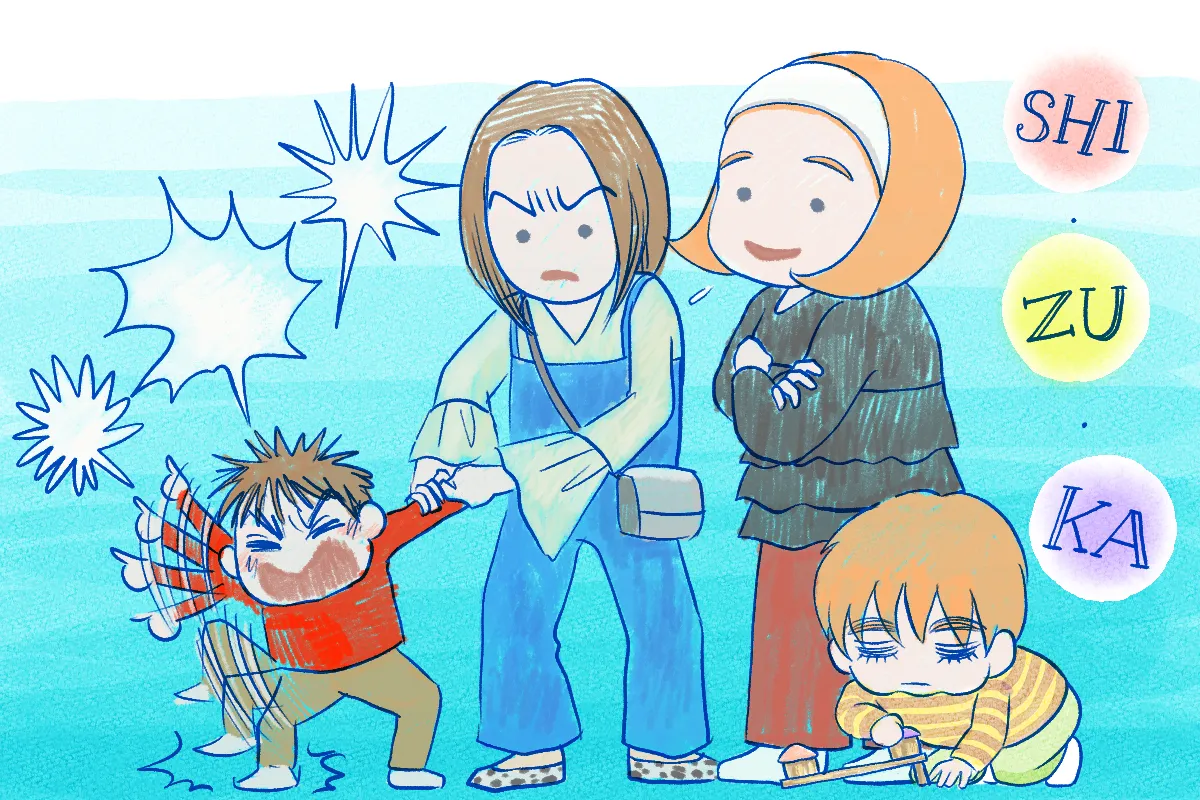 未就学の頃はイヤイヤもなく、とっても静かだった