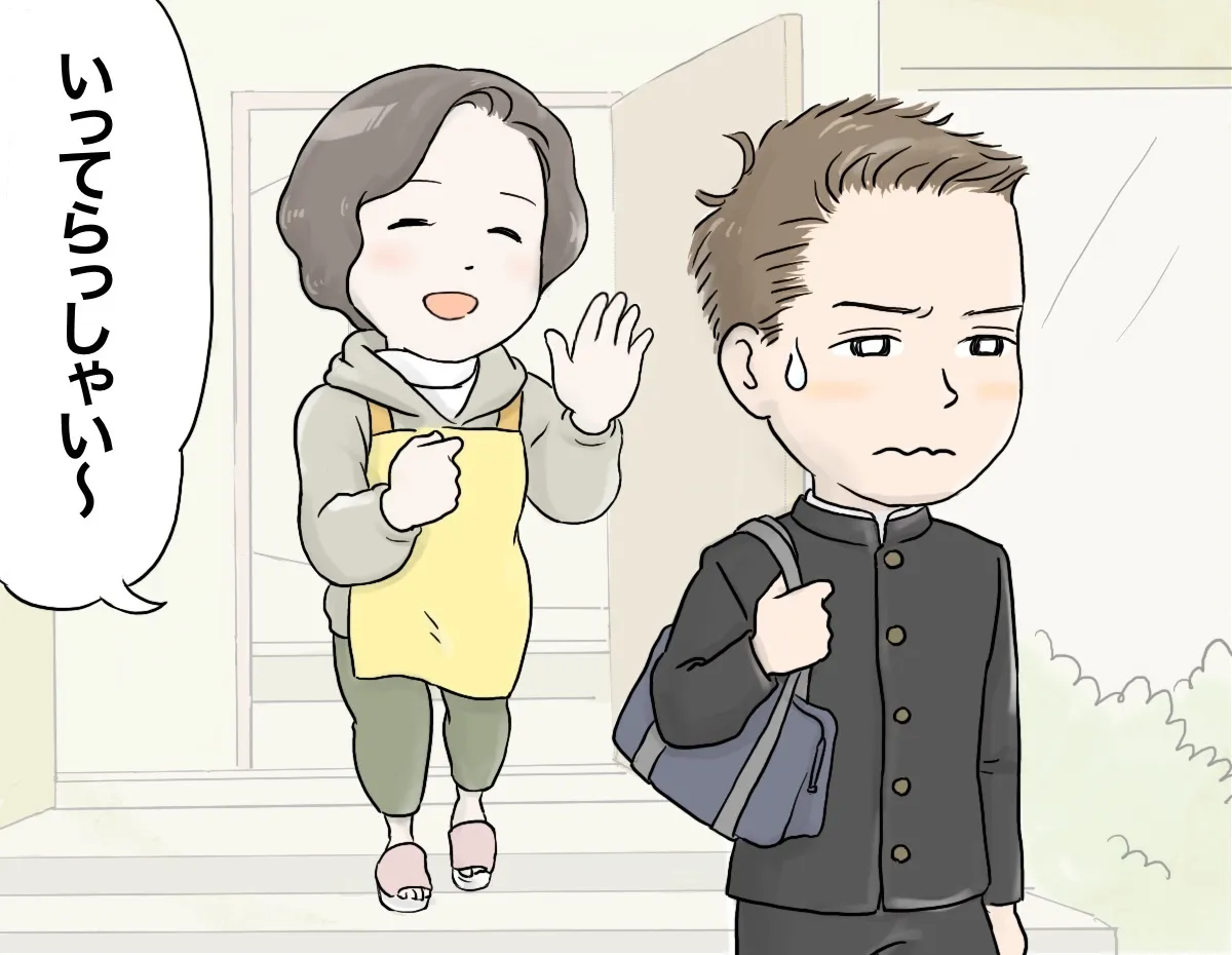 学校の行事などで上着の着用が義務付けられている場合は、しぶしぶ従うように