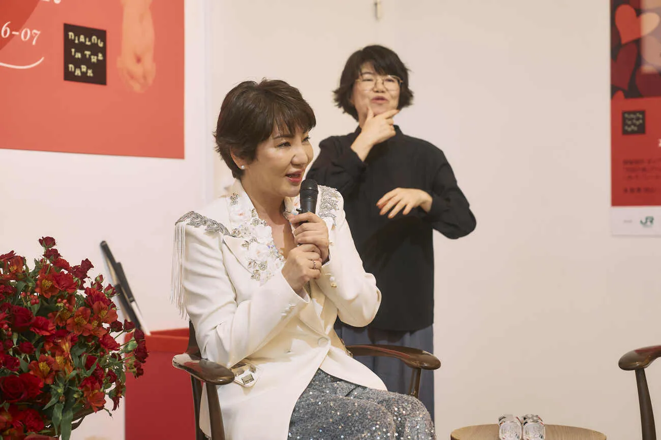 志村さんへの深い共感を胸に、インクルーシブな社会の実現と、自身の音楽活動への想いを言葉にする広瀬さん