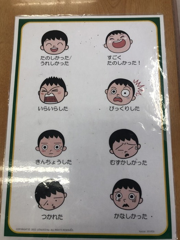 LITALICOジュニア京橋教室/どんな気持ちかな？表情カードで気持ちをマスターしよう！