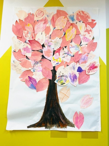 LITALICOジュニア梅田教室/【特別プログラム】”桜の木に願いを込めて”実施しました！