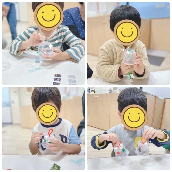 めるへんキッズ南大井園【見学随時受付中！】/Bコース｜リユースで作る＼Xmas🔔ハンドベル／