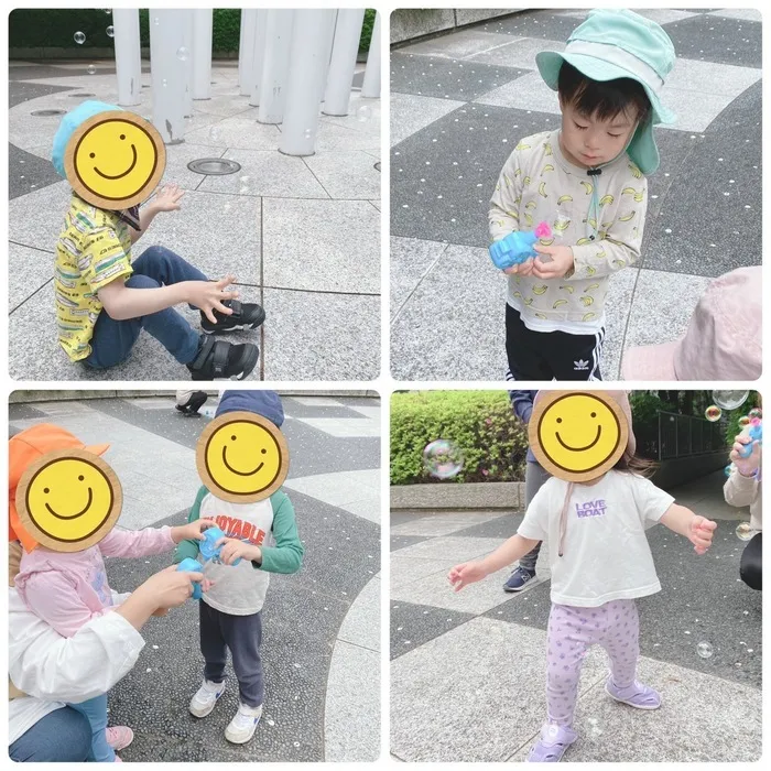 めるへんキッズ南大井園　【空き有】見学随時受付中！/＼しゃぼんだま🫧とんだ♪／