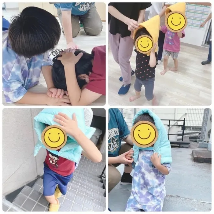 めるへんキッズ南大井園【見学随時受付中！】/＼防災週間🚨／避難訓練をしました！
