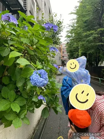 イルカ児童園(池袋教室)/雨の日散歩に〜