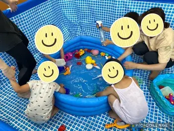 イルカ児童園(池袋教室)/夏☀️ 水遊び