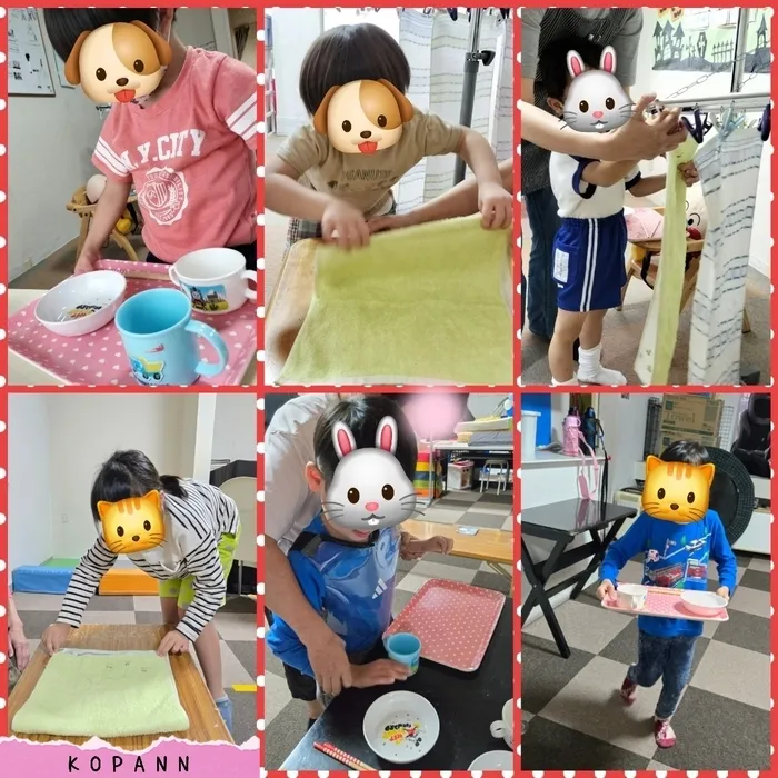 こぱんはうすさくら 根戸教室/お手伝いサーキット