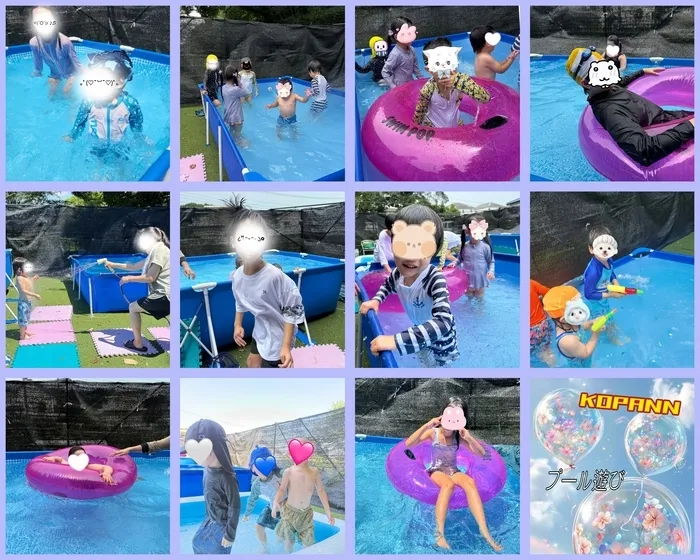 こぱんはうすさくら 根戸教室/夏休み限定プール遊び