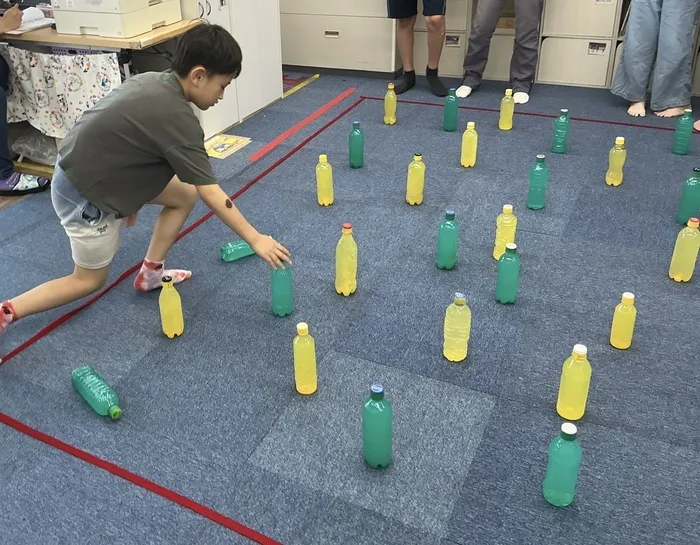 夢門塾淵野辺/★💥ペットボトル倒しゲーム💥★