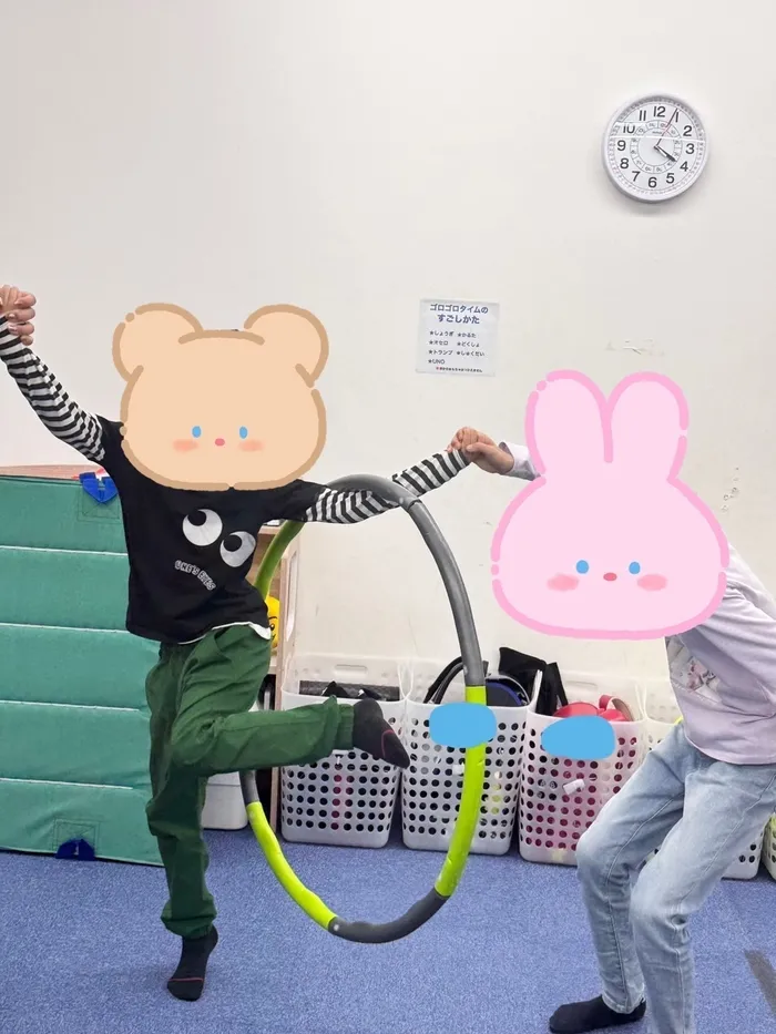 夢門塾相模大野/フープくぐり🐻