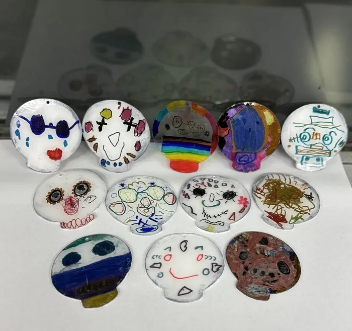 夢門塾磯子/ハロウィン工作～カラベラキーホルダー～