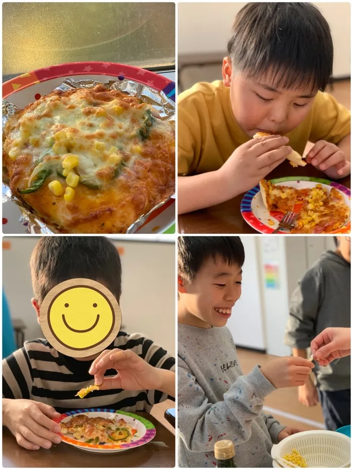 夢門塾磯子/🍕ピザを手作りしました🍕