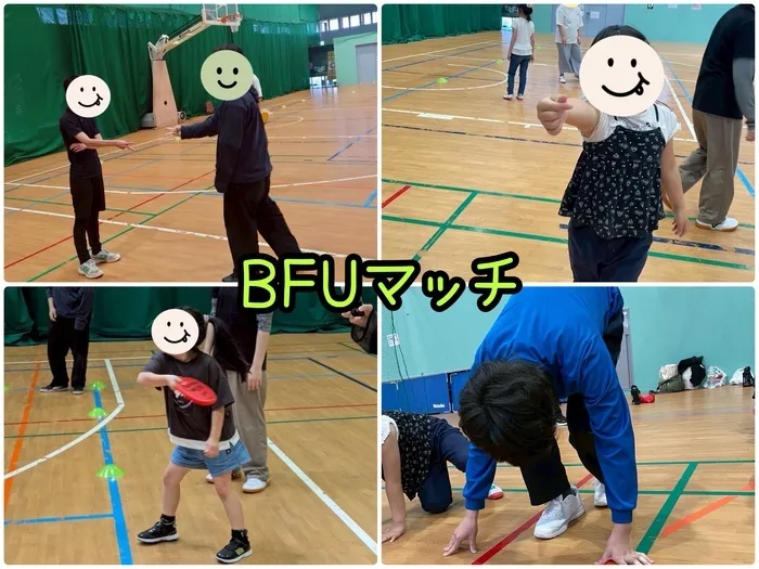 ブー・フー・ウー/遊んで学ぶ☺️運動プログラムBFUマッチ💪😀