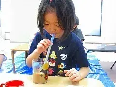 ライズ児童デイサービス小田栄/タピオカジュースを作ってタピろう！ー9月の調理レクー