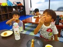 ライズ児童デイサービス小田栄/クリームメロンパン作り🎵