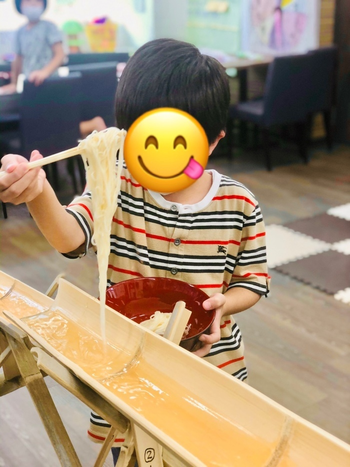放課後等デイサービス　ひまわり/今年3回目の流し素麺！