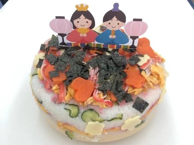 ハッピーテラス南宇都宮教室/ひな祭りのお寿司ケーキ作り