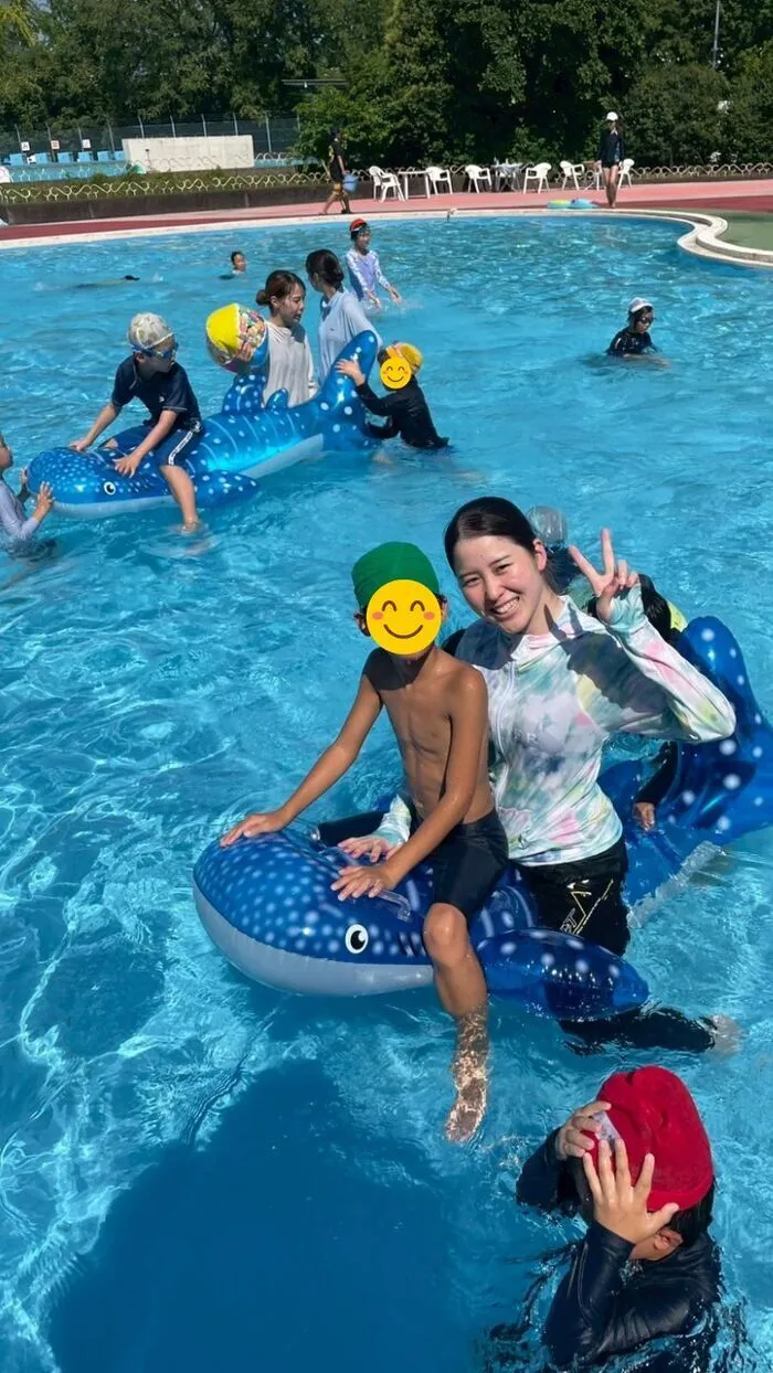  サッカー療育　カノアスFC平松本町/みんなでプールへ大冒険🌊
