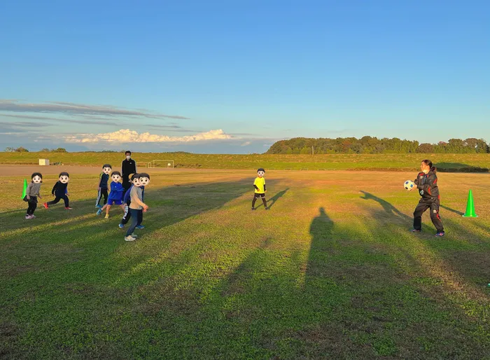  サッカー療育　カノアスFC平松本町/だるまさんがころんだ⚽️